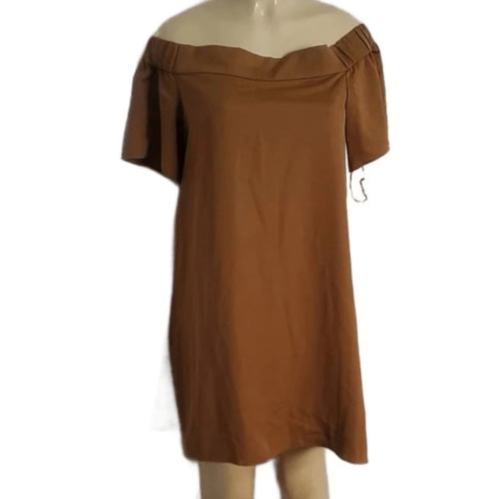 New Look off the shoulder mini dress lightweight Size 12